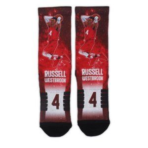 Russell Westbrook Washington Wizards Strideline Galaxy Crew Socks